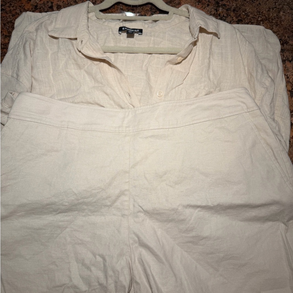 Express Beige Linen set